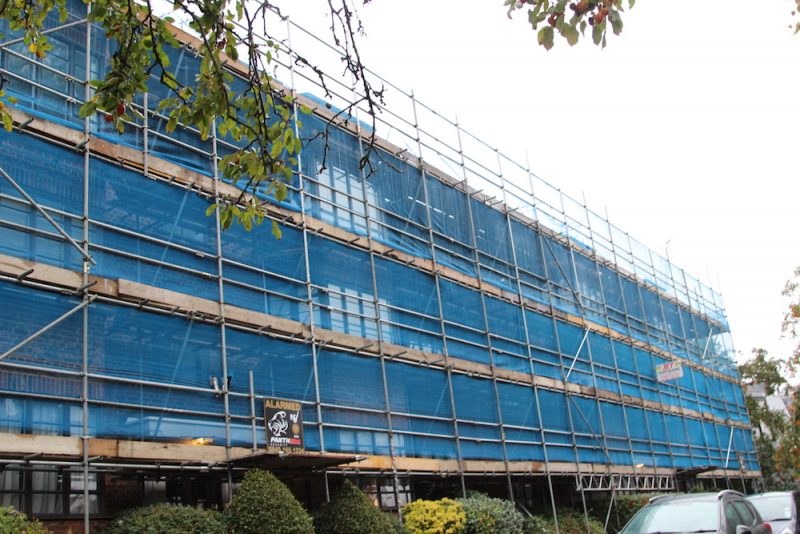 London Scaffolding Project jetscaffolding